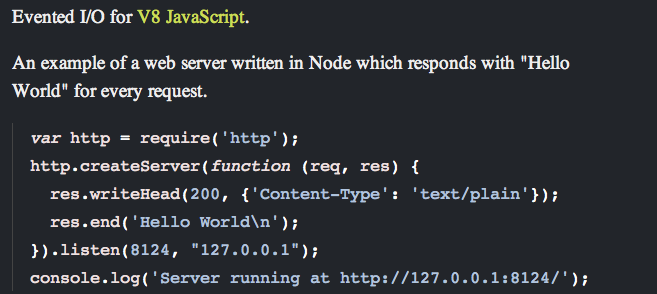 Node JS Server Side