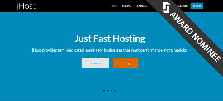 Introducing jHost: Fast Hosting