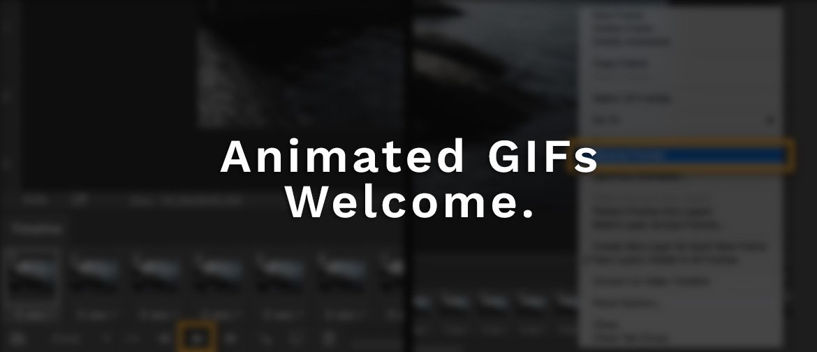 Animated GIFs Making a Resurgence in Web Design