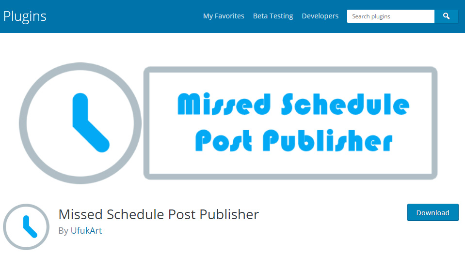 Missed Schedule Post Publisher