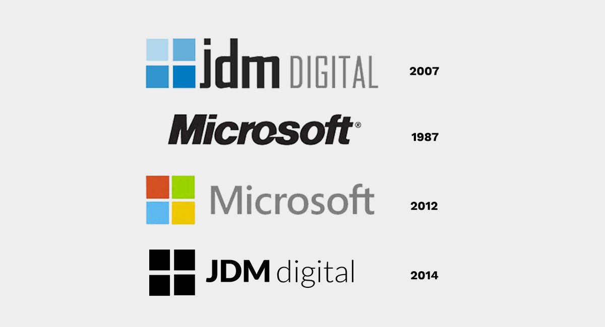 JDM Digital and Microsoft Logos