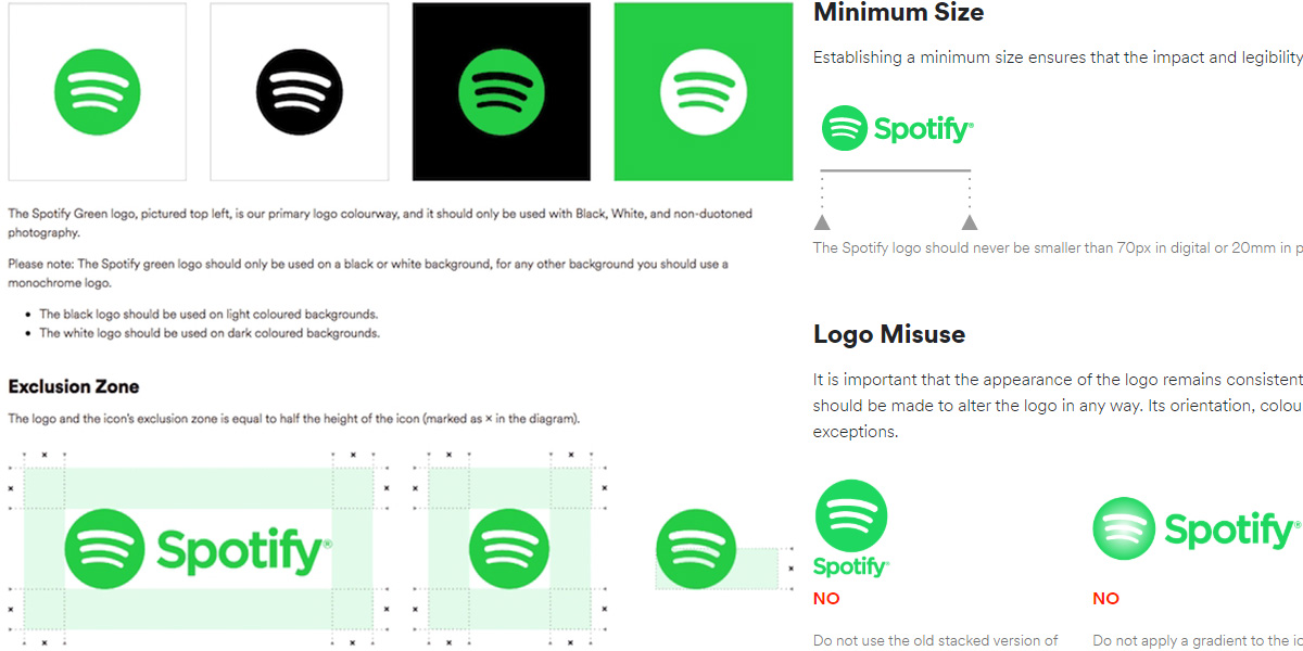 Spotify Brand Standards
