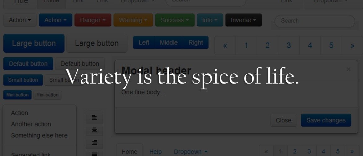 Variety in Web Design is the Spice of Life